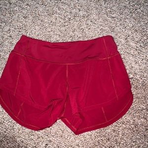Lululemon speed up shorts